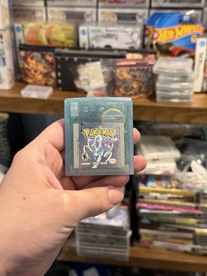 Pokemon Crystal GameBoy Color - Authentic, Tested & Saves, NEW BATTERY INSTALLED
