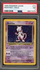 Pokemon Mewtwo Holo Base Set Unlimited 10/102 PSA 7