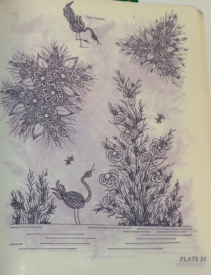 Brazilian Three-Dimensional Embroidery W/50 Transfer Patters Dover - Image 3 of 4