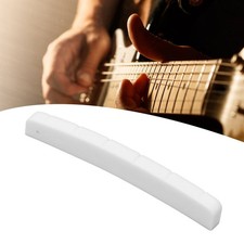 Electric Guitar Nut Replacement Curved Slotted Bone Stringed Instrument