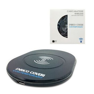 Carica batterie Wireless caricatore senza fili smartphone Enrico Coveri QI  5V | eBay