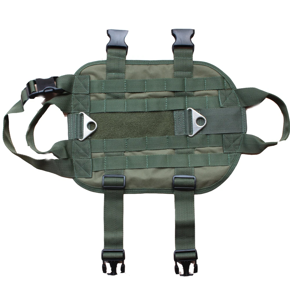 Dog Harness Outdoor Training Service Dog Molle Vest Harness 5 Sizes 4 Colors