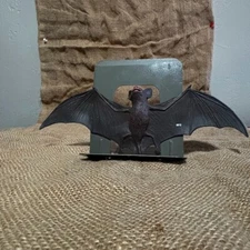 2005 Safari Ltd. | BROWN BAT | Incredible Creatures | Halloween Toy Figure 0712
