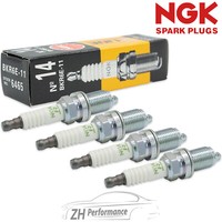 4X NGK 6465 BKR6E-11 V-LINE14 ZüNdkerze FüR Honda Mazda Mitsubishi Subaru Daewoo