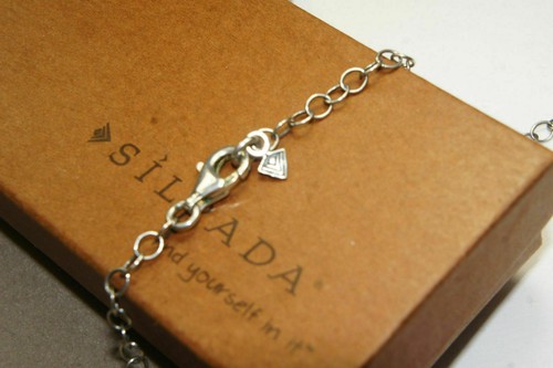 Silpada Stammbaum Anhänger oxidiertes Sterlingsilber Halskette N1878 Rarität selten - Bild 7 von 12