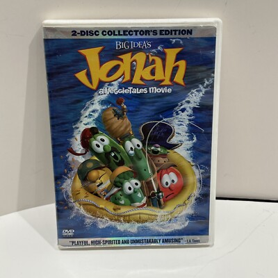 VeggieTales Jonah : A Veggie Tales Movie DVD  2 Disc Collectors Edition Tested