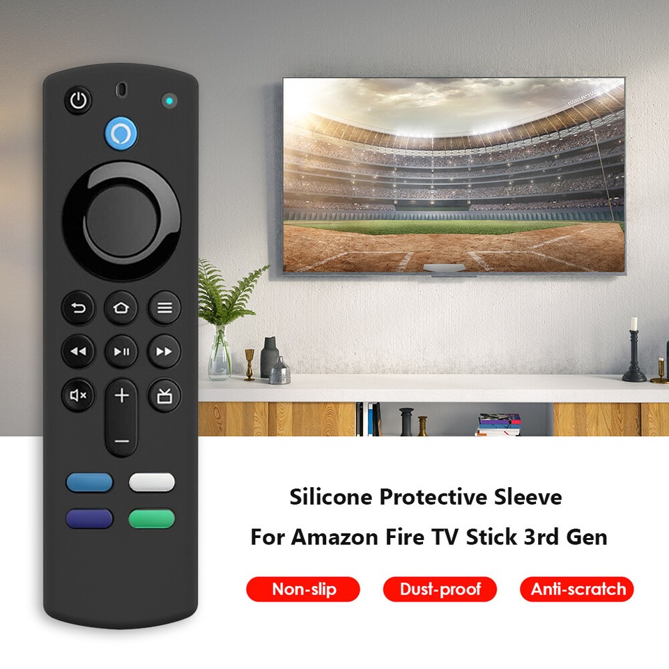 Silicone with Lanyard for Amazon Fire TV Stick Gen 3 Remote Control