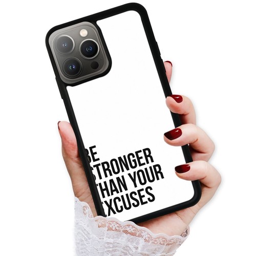 For iPhone SE4 16E 12 13 14 15 16 Pro Max Be Stronger Your Excuses Case Friendly - Picture 18 of 25