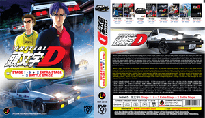 Dvd Anime Initial D Stage 1 6 3 Movie 2 Extra Stage 2 Battle Stage Eng Subs Ebay