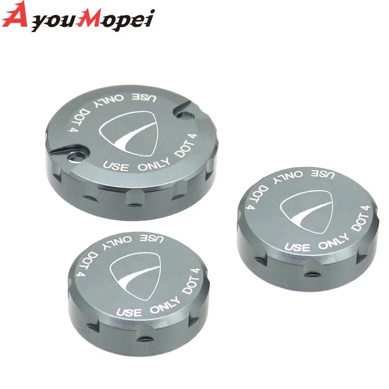 Cubierta depósito embrague freno delantero para Ducati MONSTER 937/950 1100/S/EVO 1200/S Foto 3 de 4