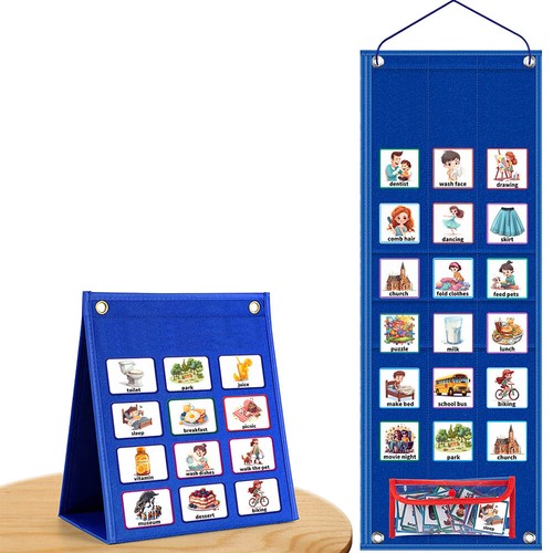 Visual Timetable For Kids Visual Schedule Routine Planner for Children, Autism - Picture 3 of 14