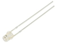 2X OSG5DS34E1A Led 3 Mm GrüN 1560-2180Mcd 140° 3-5V 20Ma AusfüHrung: Blinkend Op