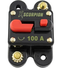 Xscorpion Circuit Breaker with Manual Reset 100 Amp