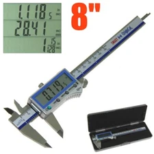 Digital Caliper Bluetooth Data 8"/200mm Absolute Origin IP54 Protection iGaging
