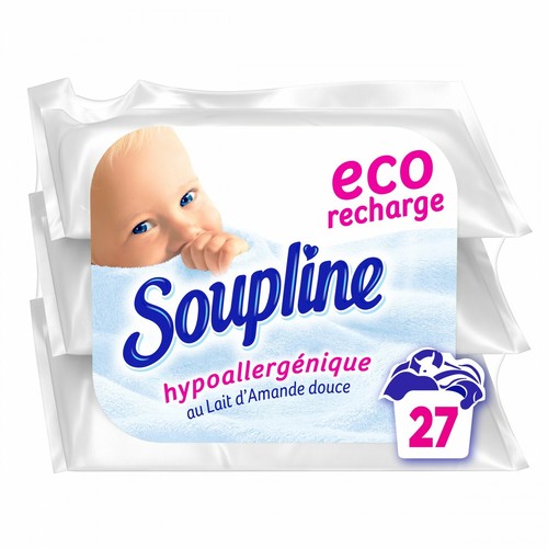 Lot 3 X 3 Adoucissant A Diluer Hypoallergenique Soupline 0 Ml Ebay