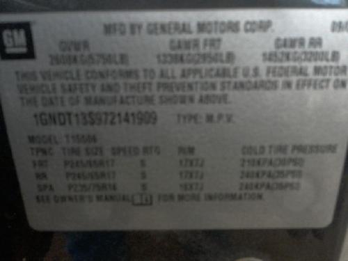 Power Window Motor TRAILBLAZER Right 05 07 08 09 - Zdjęcie 6 z 7