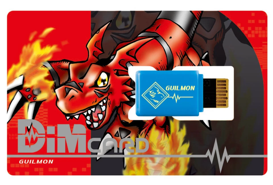 Pulsera Bandai Digimon Vital Tarjeta Dim IMPMON GUILMON RENAMON MONODRAMON - NUEVA Foto 2 de 4