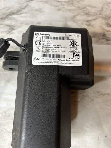 Oken Refined Deltadrive IP20 Genuine Footrest Motor Replacement 1.28.000.110.30 - Picture 5 of 8