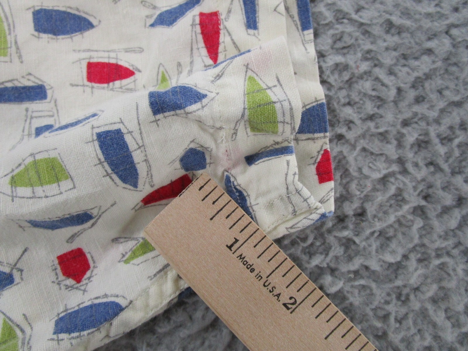 Camicia da barca vintage Y2K Eddie Bauer uomo manica corta misto lino fila taglia XL alta