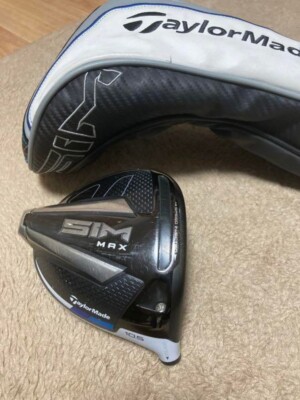TaylorMade SIM MAX 10.5 degree Driver RH Head Only with Head Cover