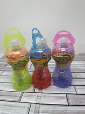 Nuby Step 2 Sippy Cup No Spill 10 oz BPA Free 6 Month Baby Infant 3 Pack 