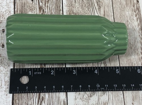 5" Tall Mini Green Ceramic Vase Tier Tray Decor Decoration Piece - Picture 5 of 6