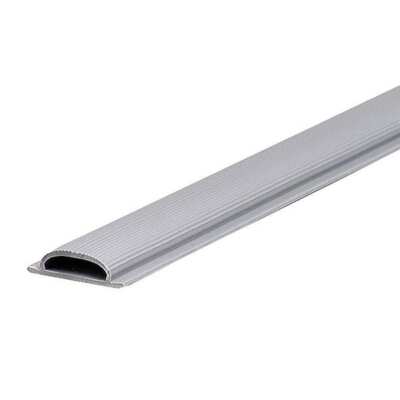 Gray Vinyl Replacement Insert for Threshold, 1-1/4 in. W x 3/4 in. H x 36 in. L