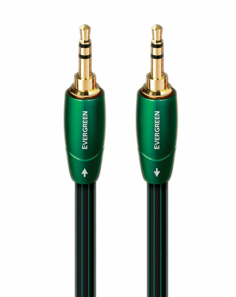 AudioQuest Evergreen 3.5mm Male to 3.5mm Male Cable - 4.92 f