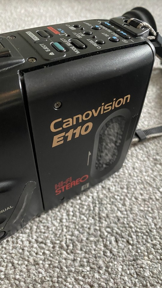 SPARE PARTS Canon Canovision E110 video camcorder Inc Battery 8mm