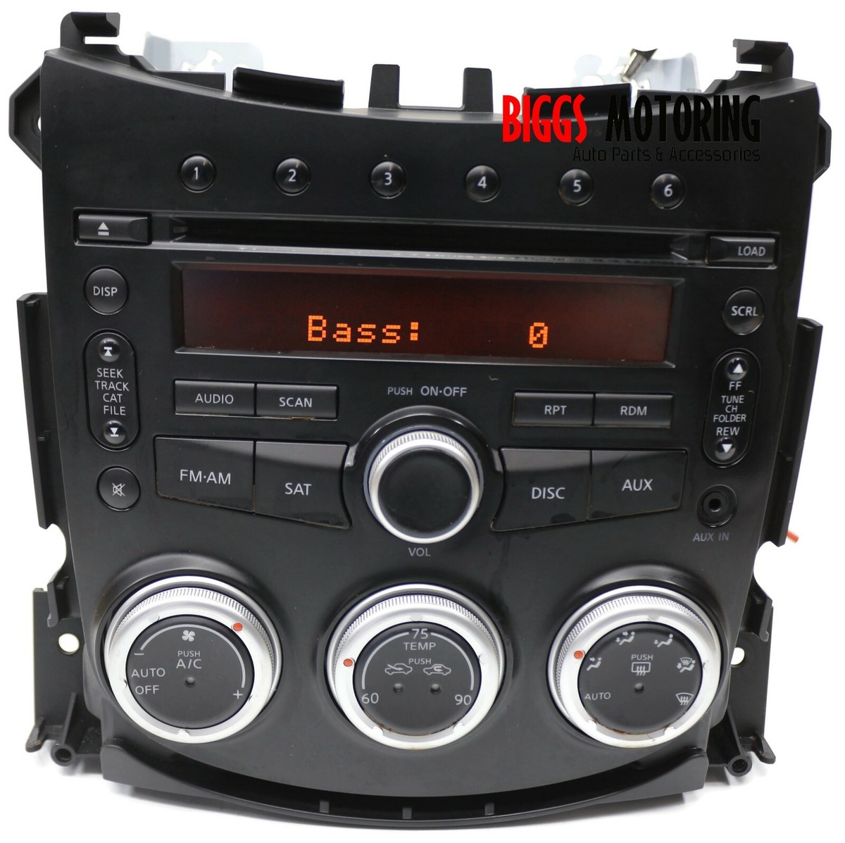 テンテン 2009-2013 Nissan 370z Climate Control Bose Radio Stereo Cd