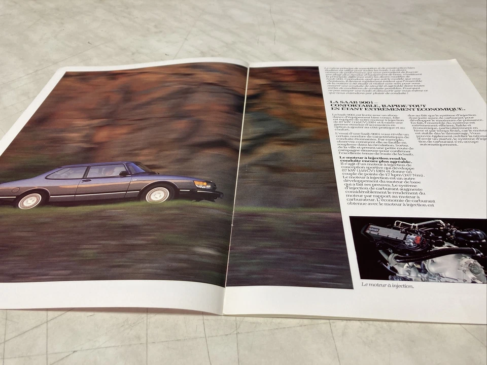 Saab 900i 1984 Catalog Brochure Advertisement Automobile - Image 2 of 4