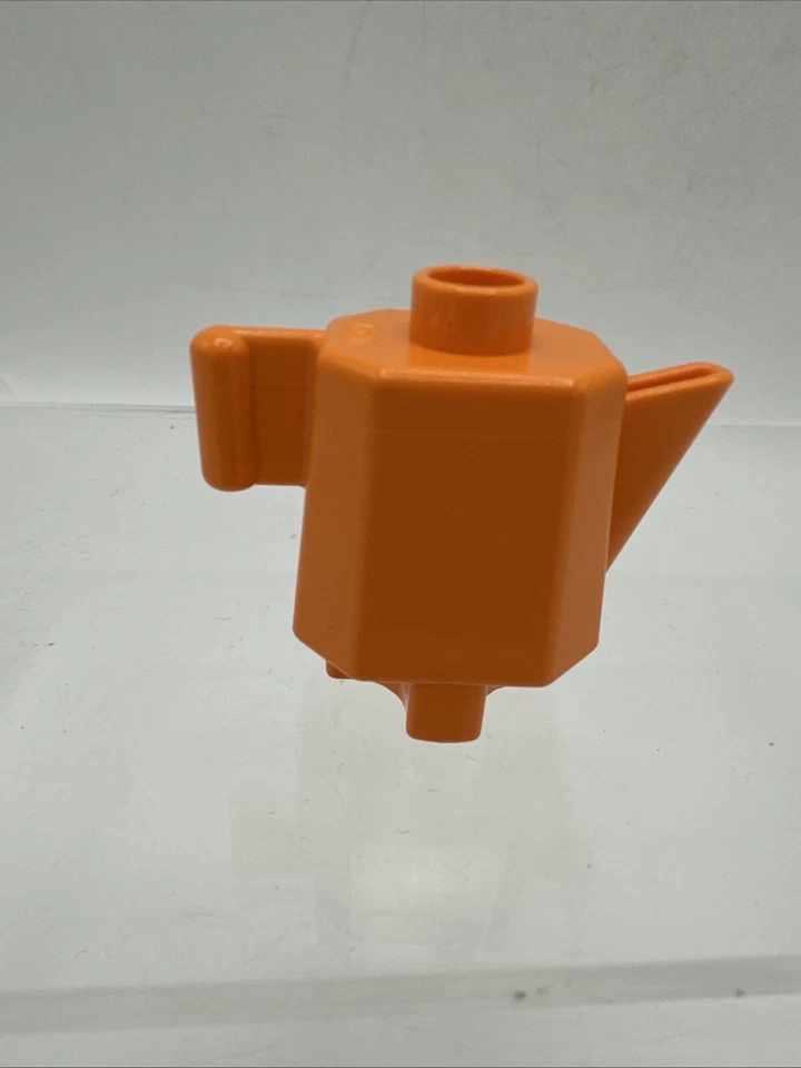 LEGO Duplo Tetera Naranja Pieza de Repuesto Juguete Construcción Juego de Simulación Foto 3 de 4