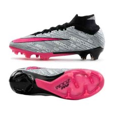 Nike Zoom Superfly 9 Elite XXV FG Metallic Silver PINK FB8397-060 MEN'S SIZE 9