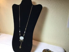 Sadie Green Necklace Victorian Revival