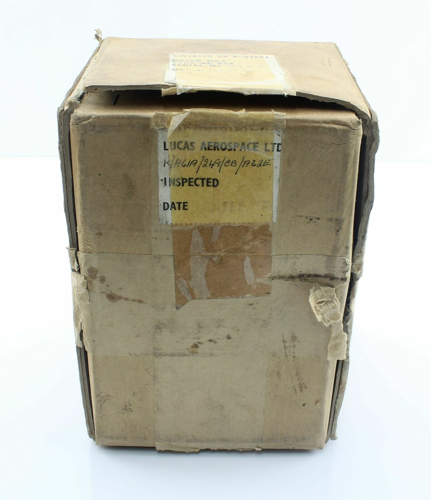 Electric Motor Type AE924 5W/6105994502651 24V DC RAF Vintage Aircraft