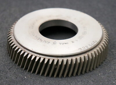 PWS Scheibenschneidrad mit Treppenschliff m= 1,5mm EGW 20° Z= 72 ß-15°26'21''