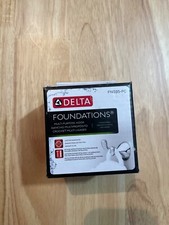 Delta FND35-PC Foundations Collection Double Robe Hook in Chrome Finish