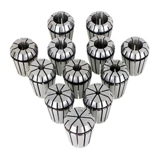 12 Pcs ER25 Spring Collet Set For CNC Milling Lathe Tool Engraving Machine