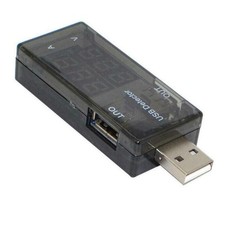 USB Current Voltage Digital Testing Detector Voltmeter Ammeter Measuring Tester