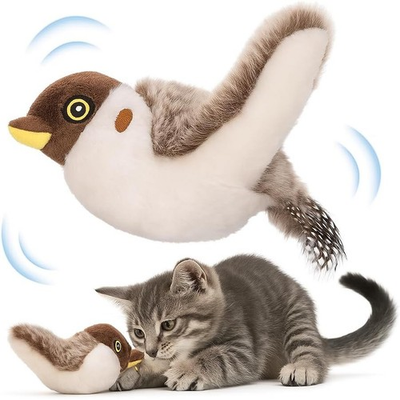 #ad Rechargeable cat toy interactive flying sparrow $12.90