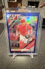 2019 Panini Donruss Optic - J.T. Realmuto #105 Blue Prizm 65/75