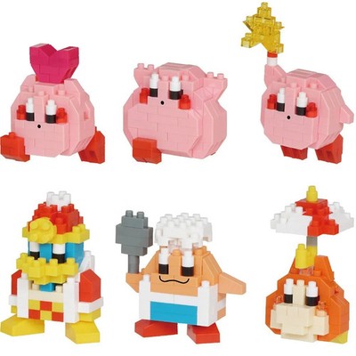 Kirby Volume 2 Nanoblock Mininano Blind-Box Constructible Figure Case of 6