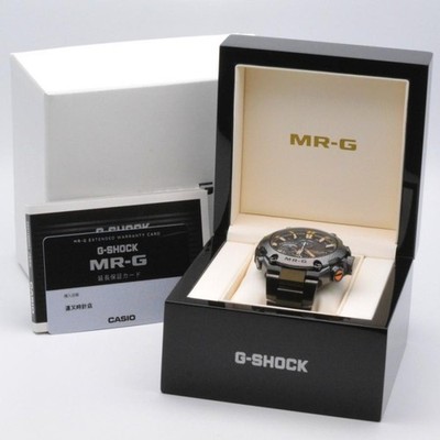 Casio G-Shock MR-G MRG-G2000HB-1AJR schwarze Herren Solar Titan Uhr aus Japan