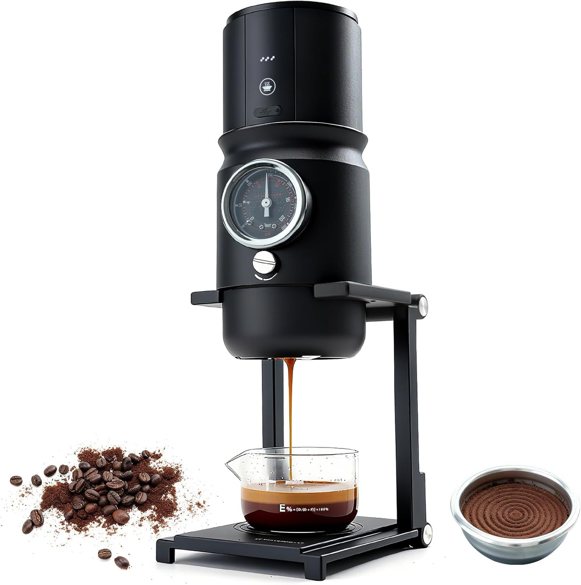 Super58 Portable Espresso Maker - USB-C, Adjustable Pressure