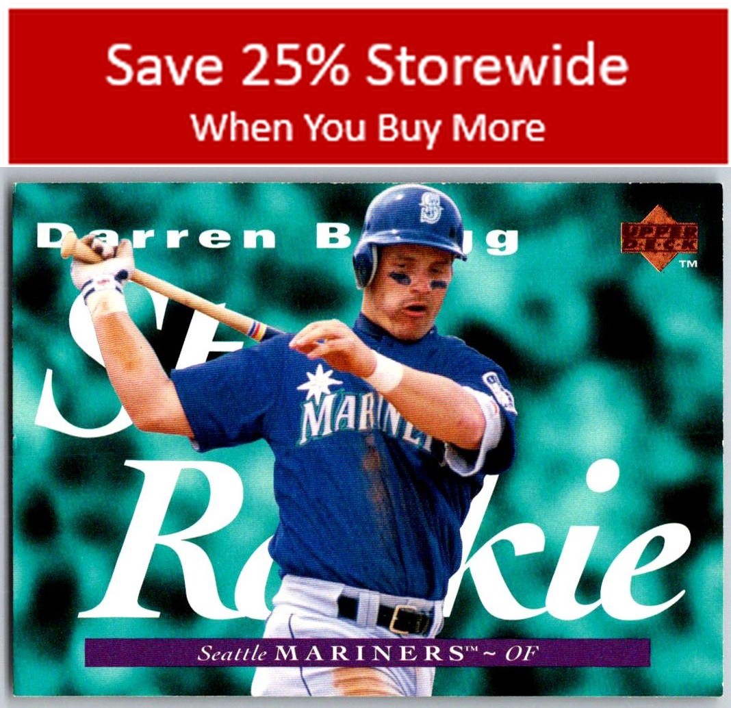 Darren Bragg 1995 Upper Deck #238 Seattle Mariners