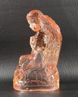 Boyd's Crystal Art Glass ANGEL #22/2 CIDER 11-24-10 Glows Praying 4-1/4" NOS — photo 8