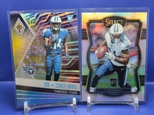 Corey Davis 2 Rookie Card 2017 Panini Phoenix Color Burst SP + Select Silver RC. rookie card picture