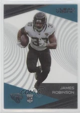 2020 Panini Chronicles Clear Vision Rookies James Robinson #CV-8 RC 12li