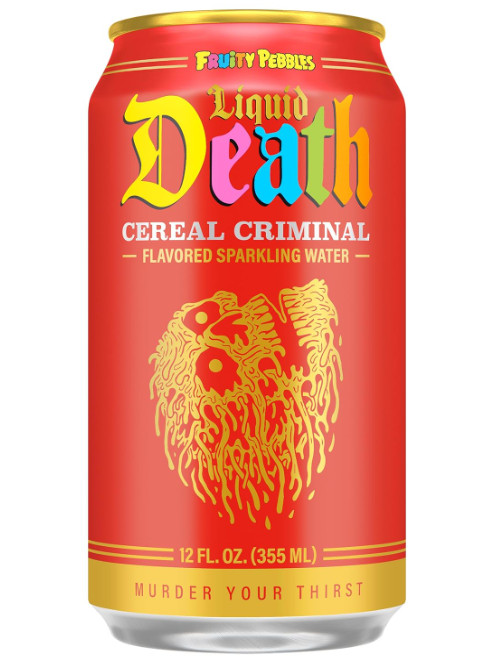 Liquid Death, Flavored Sparkling Water, 12-Pack (12oz Cans), Select your flavor.