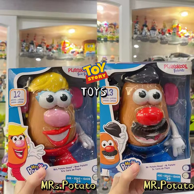 Toy Story 3 Classic Mr. & Mrs. Kartoffelkopf Actionfigur Sammlerstück UK LAGERWARE